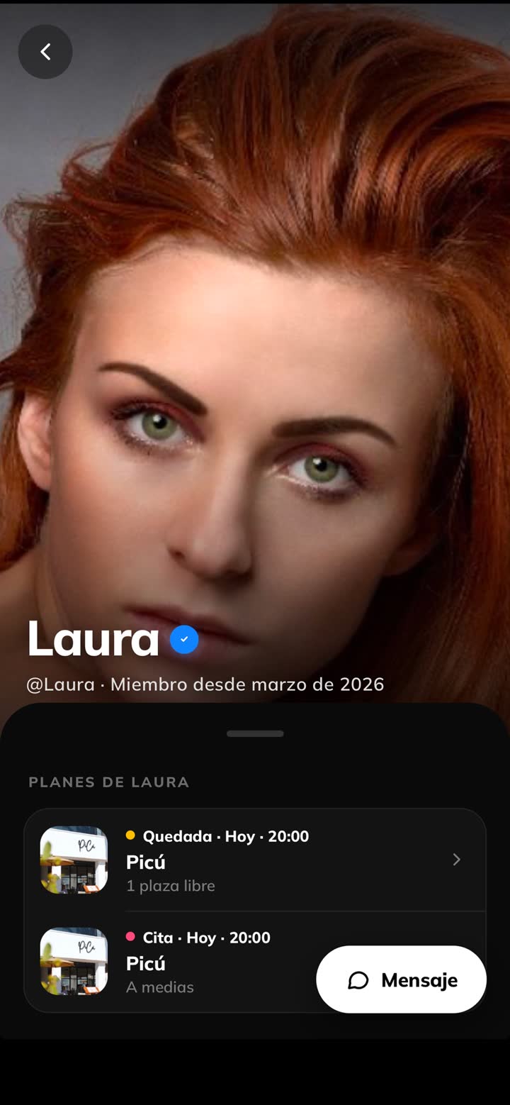 Perfil verificado con sus planes
